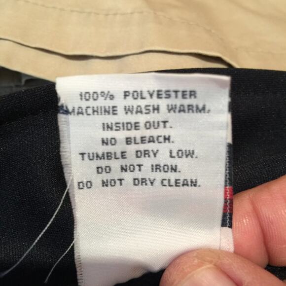 USA Olympic Committee Men's Track Jacket Long Sleeve Full Zip Solid Black Large - Picture 7 of 7